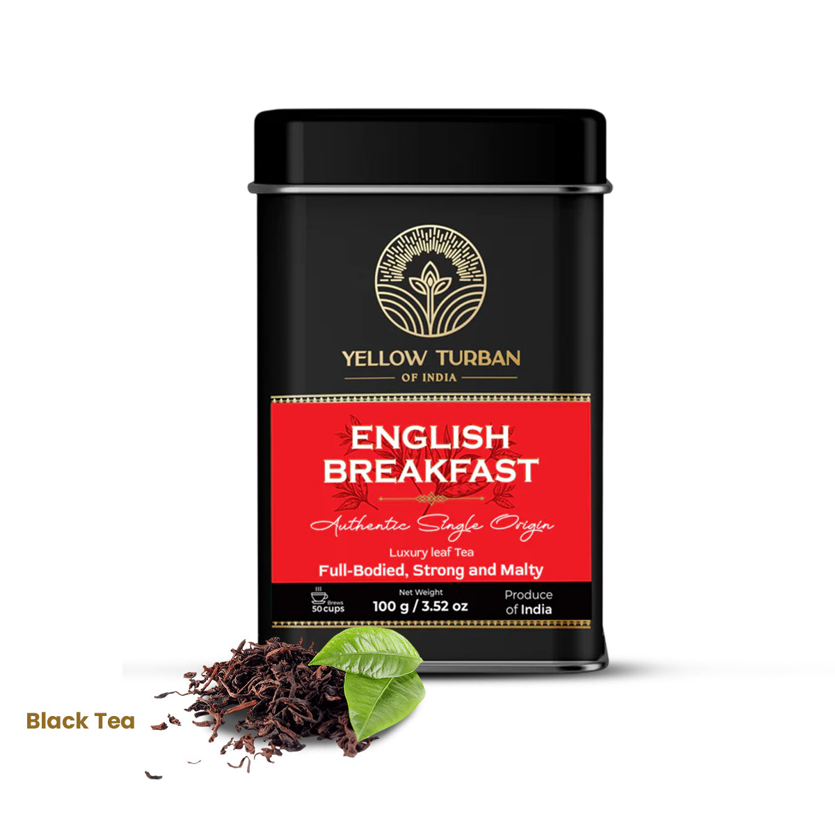 English Breakfast Tea Full-Bodied, Strong and Malty