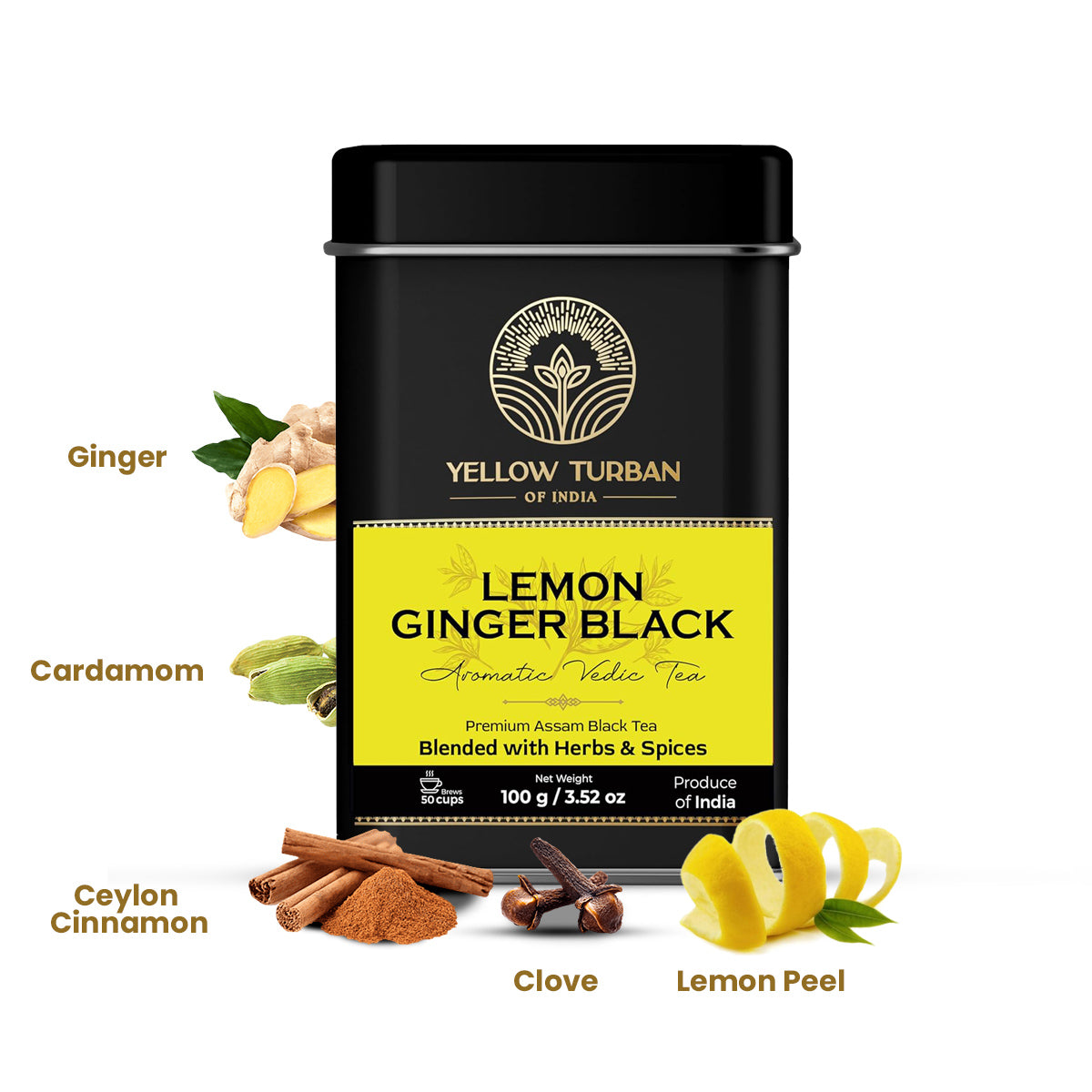 Lemon Ginger - BLACK TEA