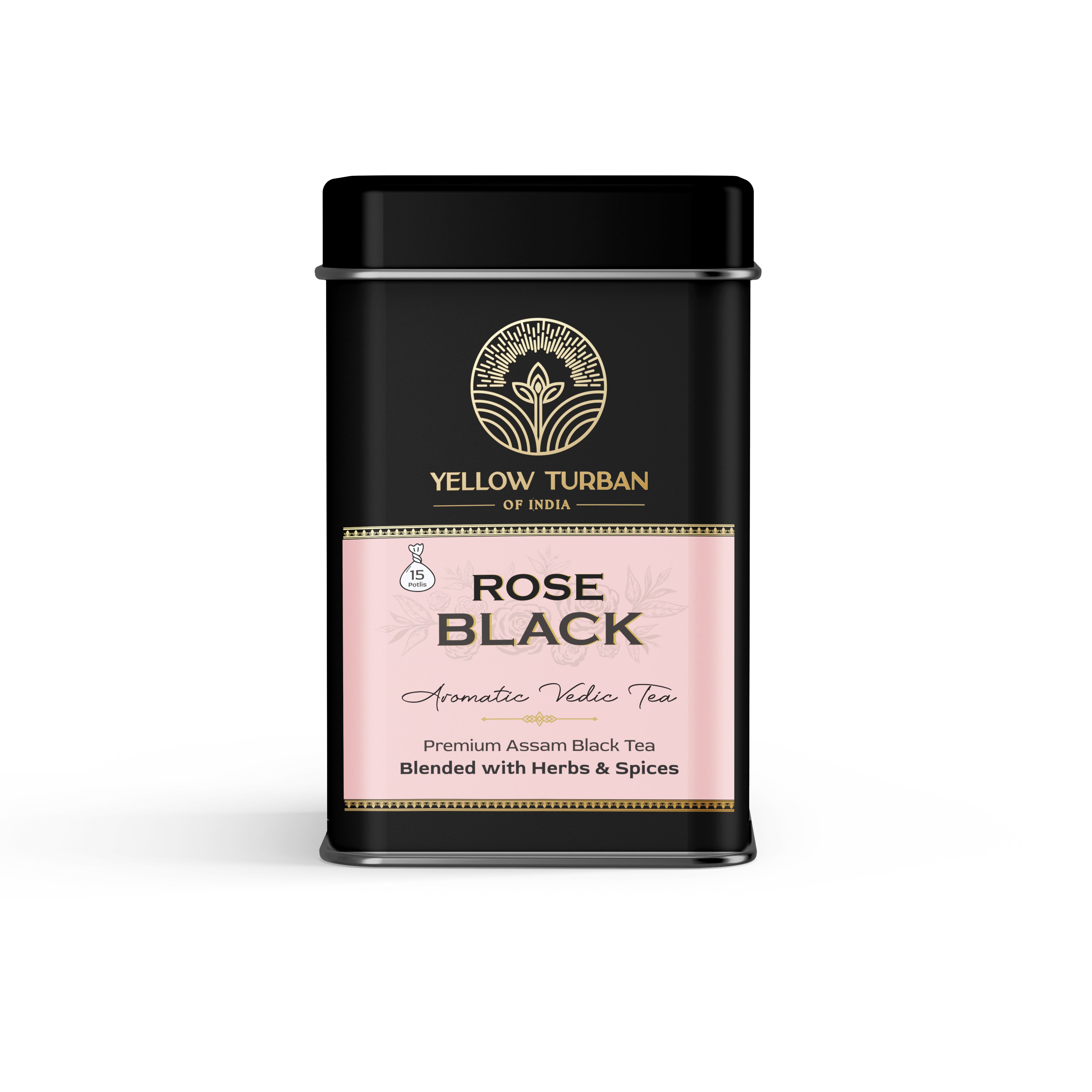 Rose Black Aromatic Vedic Tea