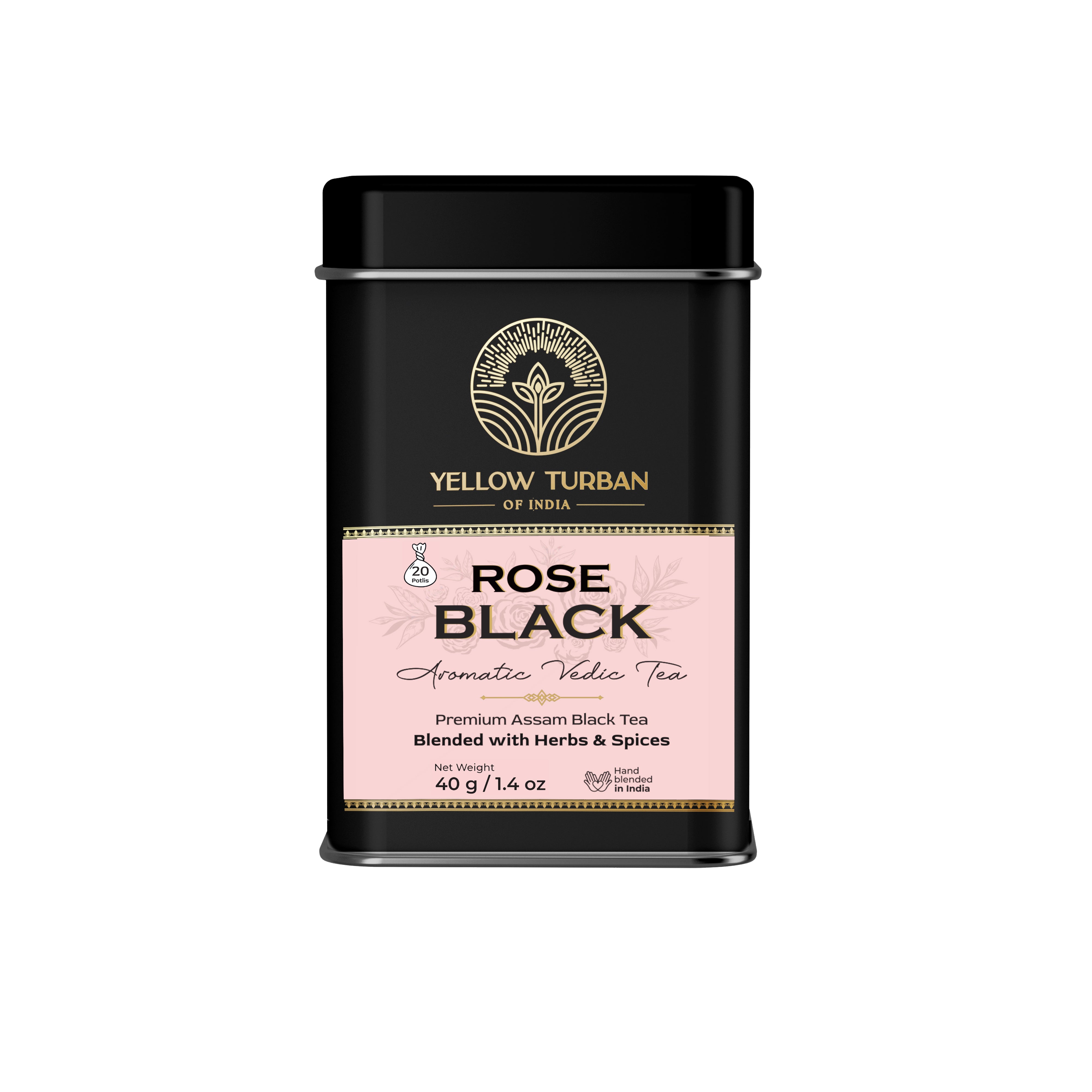 Rose Black Aromatic Vedic Tea