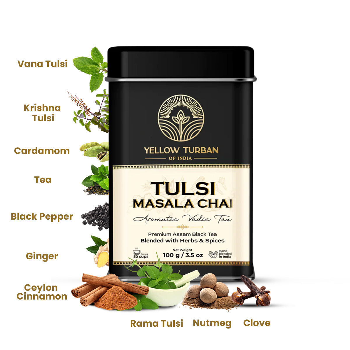 Tulsi Masala Tea - BLACK TEA